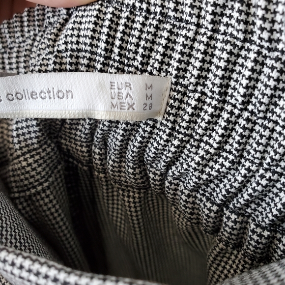 ZARA Womens Tie Capri Pants Size Medium NWT - Picture 9 of 13